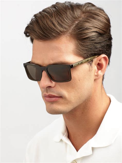 square & rectangle men's burberry sunglasses